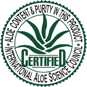 International Aloe Science Council seal